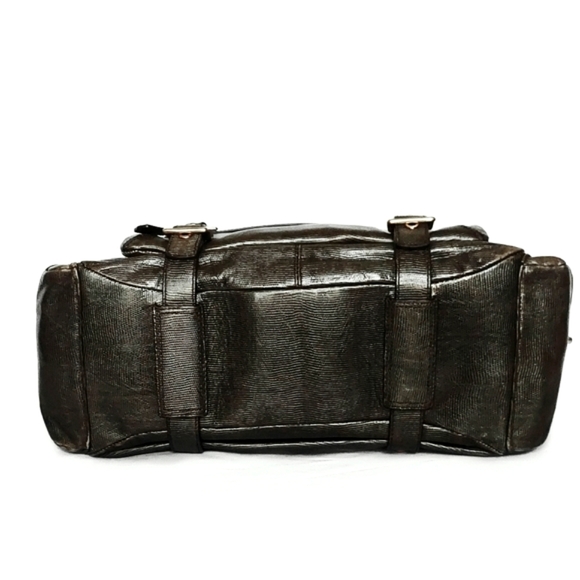 RARE/LARGE COACH MIA EXOTIC REPTILE HARPER LEATHER SATCHEL - Picture 5 of 6